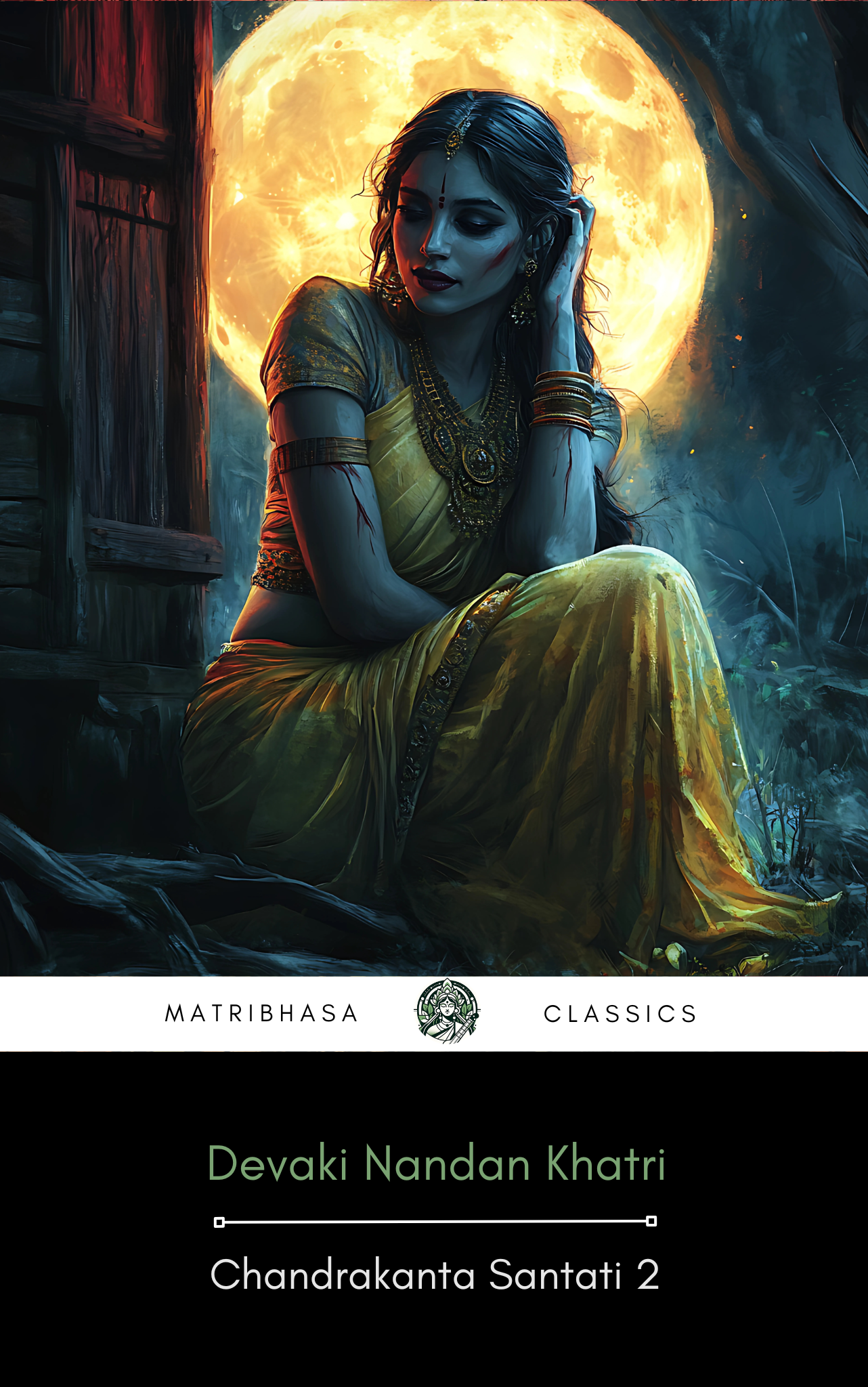 Chandrakanta Santati, Part Two - Front Cover Chandrakanta Santati, Part Two by Devakinandan Khatri - English - Image 1