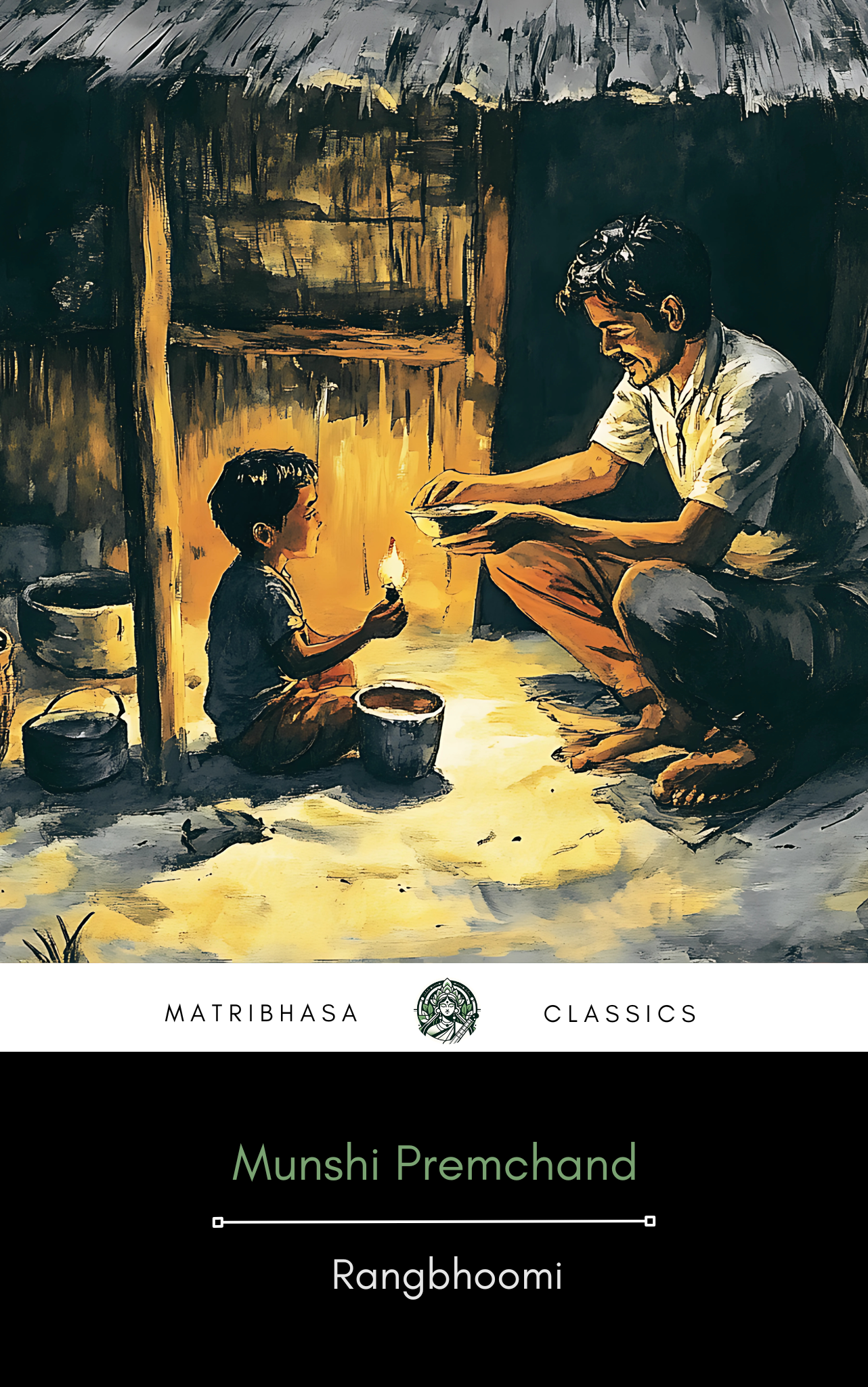 Rangbhoomi - Front Cover Rangbhoomi by Munshi Premchand - English - Image 1