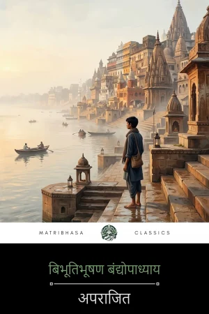 Aparajito by Bibhutibhushan Bandyopadhyay - Hindi - front cover